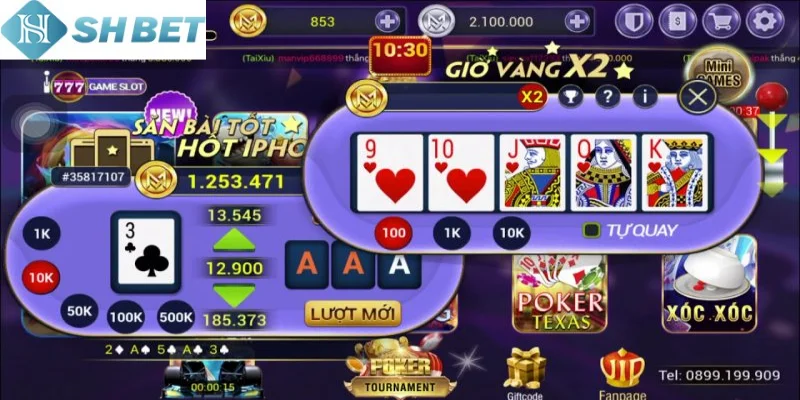 Đừng bỏ qua cách chơi mini poker đổi thưởng đổi thẻ online