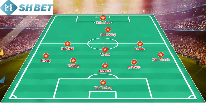 Việc phân tích đội hình ra sân vô cùng quan trọng