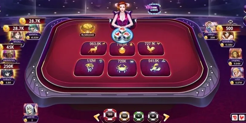 Thủ thuật để thắng lớn trong bầu cua 