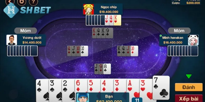 Cách đọc bài và phân tích đối thủ trong phỏm