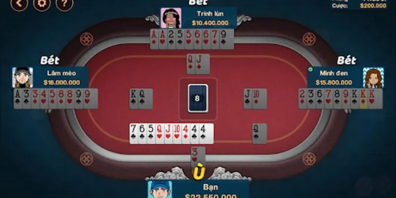 Luật chơi cơ bản của bài tú lơ khơ