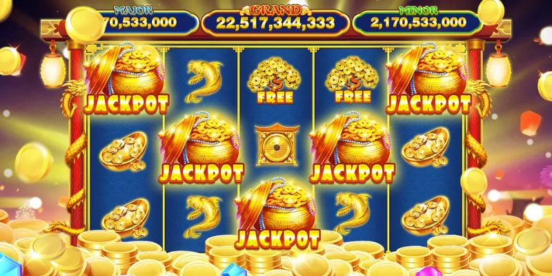 Phần thưởng hấp dẫn trong game quay hũ jackpot tại shbet