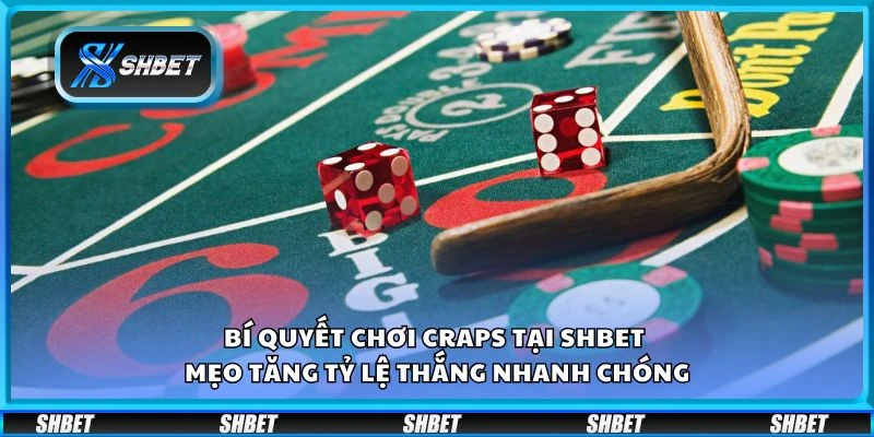 Bí quyết chơi Craps tại Shbet - Mẹo tăng tỷ lệ thắng nhanh chóng